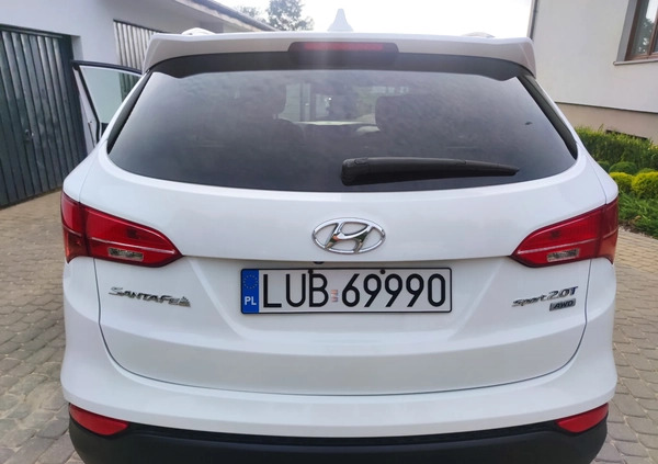 Hyundai Santa Fe cena 52500 przebieg: 109000, rok produkcji 2013 z Lublin małe 436